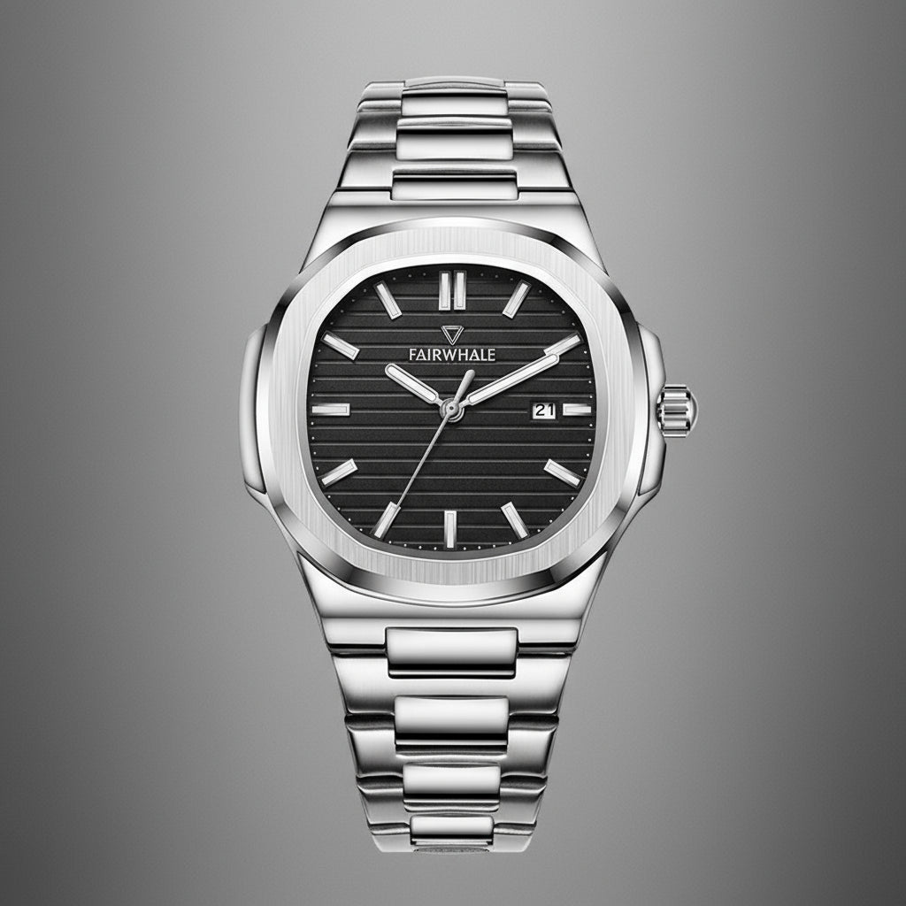 Bracelet en acier inoxydable de la montre Legacy - détail